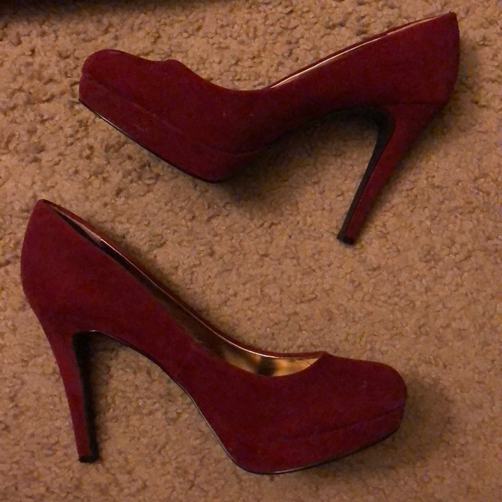 Red high heels